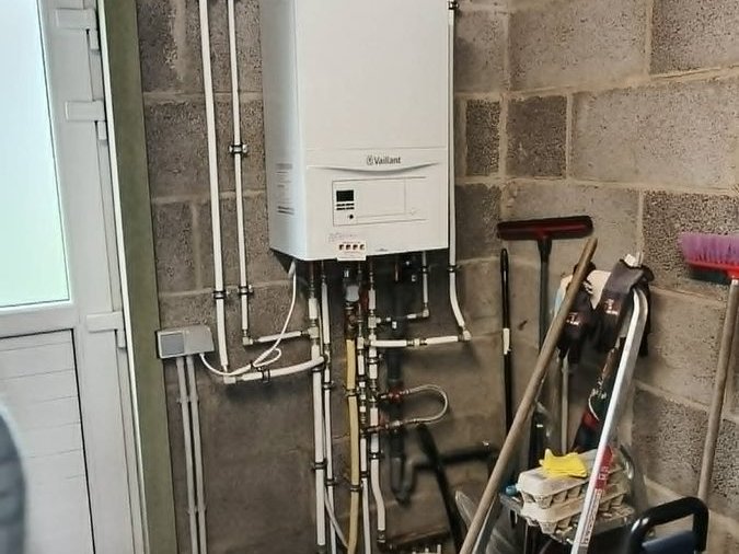 Installation chaudière Vaillant
