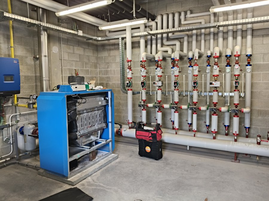 Chaufferie Buderus 300kW gaz