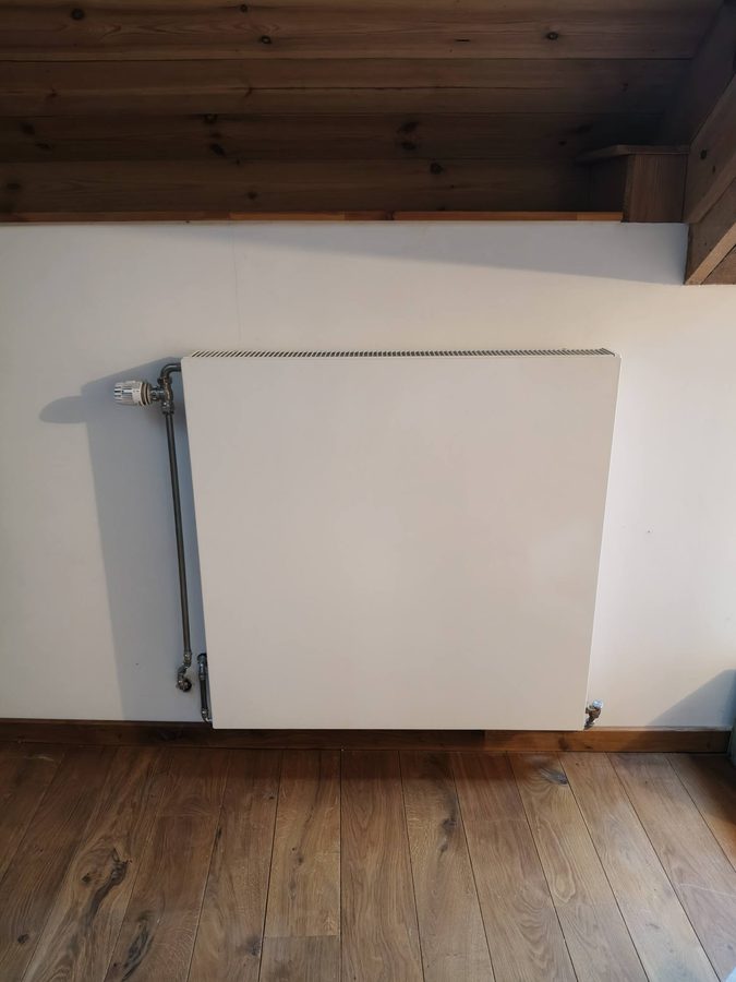Radiateur panneau pose rénovation